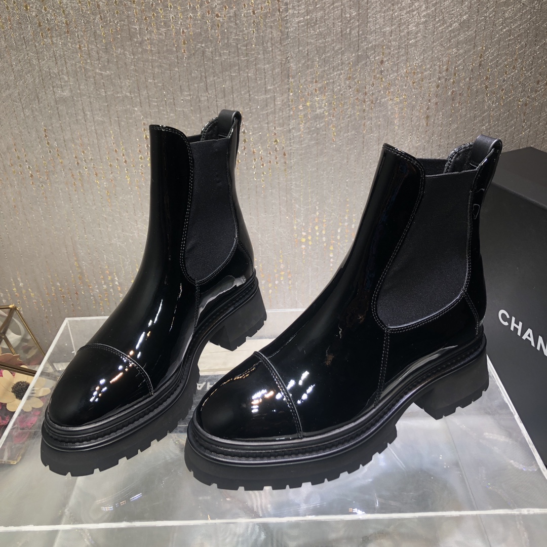 Chanel Women’s Ankle Boots Black For Women 0,7in/ 2cm