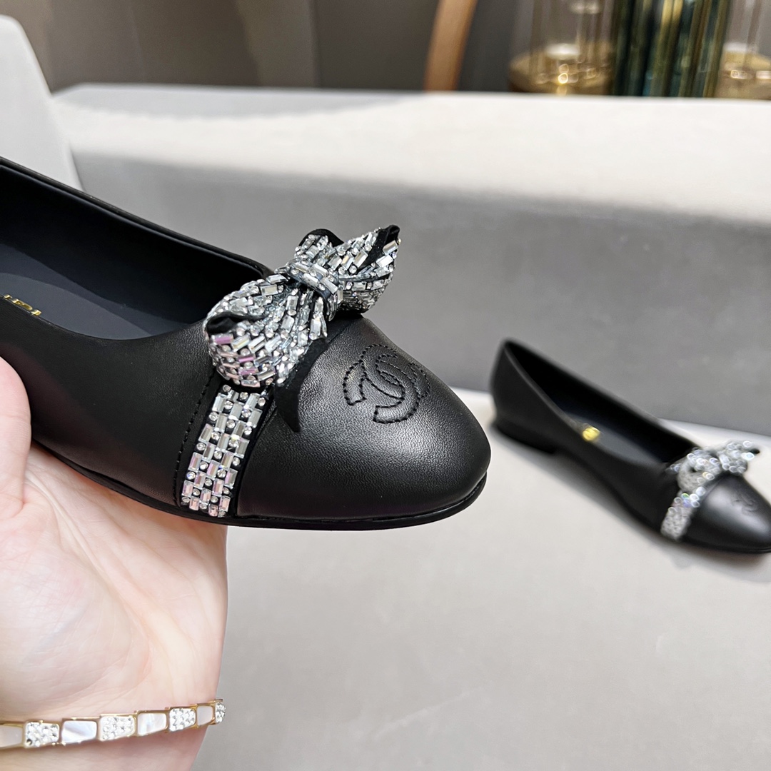 Chanel Women’s Ballerinas Black For Women