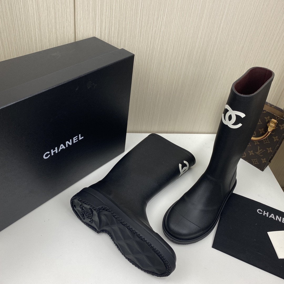 Chanel Women’s High Boots Black For Women G39620 X56326 94305