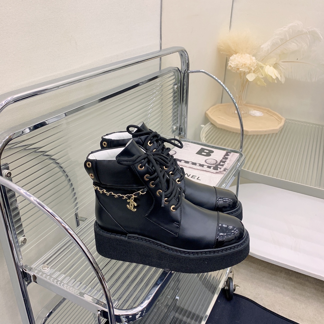 Chanel Women’s Lace-Ups Black For Women