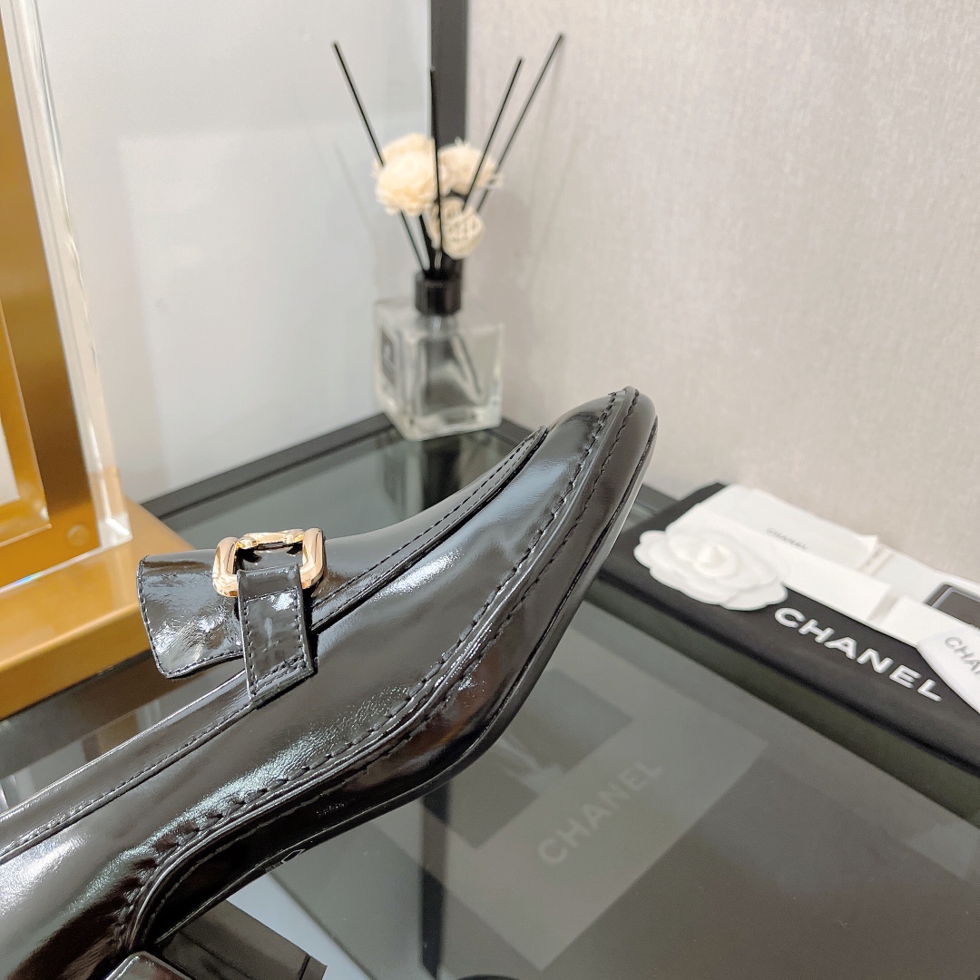 Chanel Women’s Loafers Black For Women G39320 X56701 94305