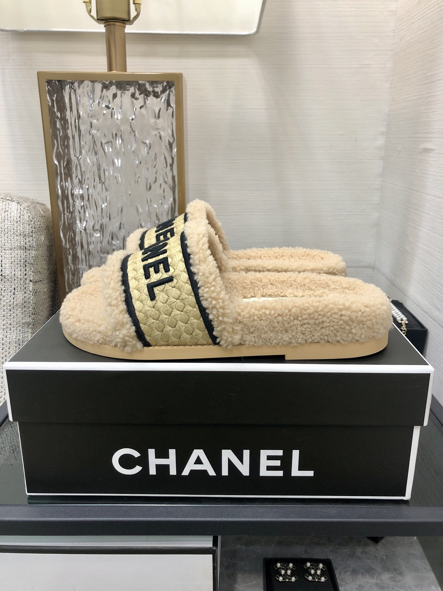 Chanel Women’s Mules With Lining Beige For Women 1.2in/3cm