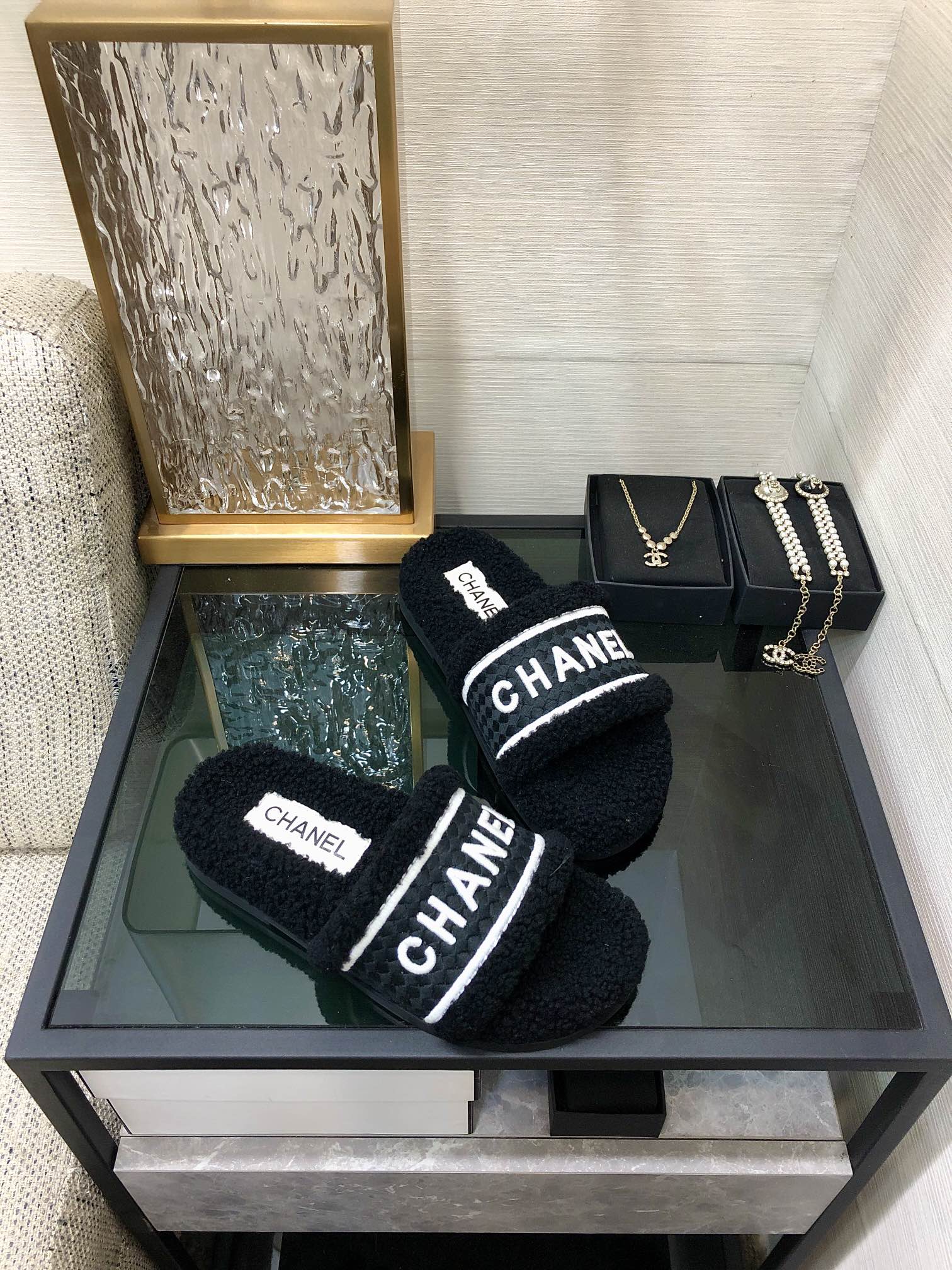 Chanel Women’s Mules With Lining Black For Women 1.2in/3cm