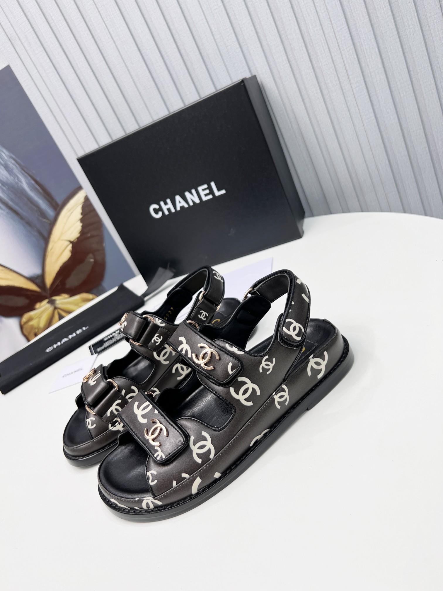 Chanel Women’s Sandals Black For Women