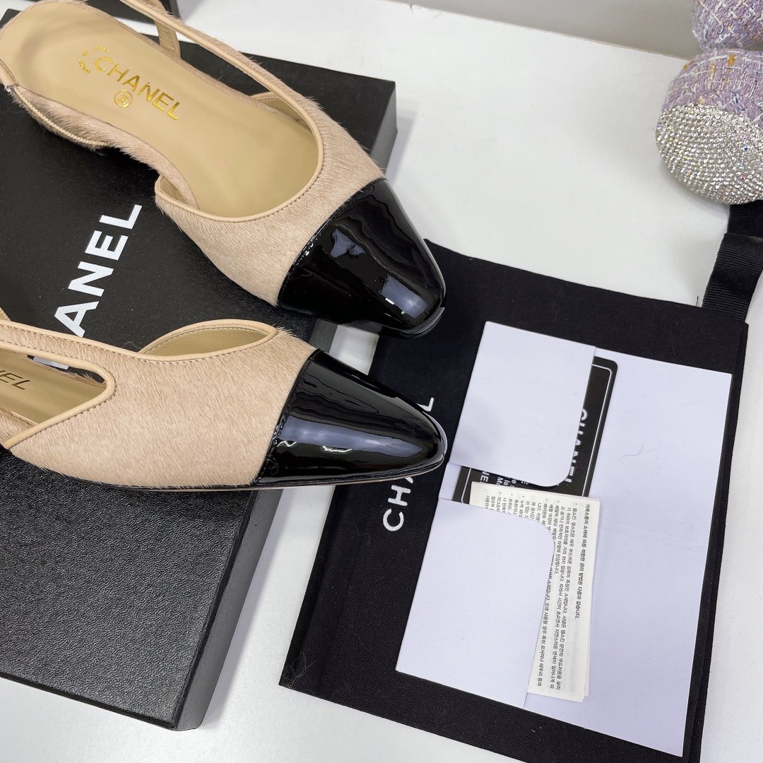 Chanel Women’s Slingbacks Beige For Women