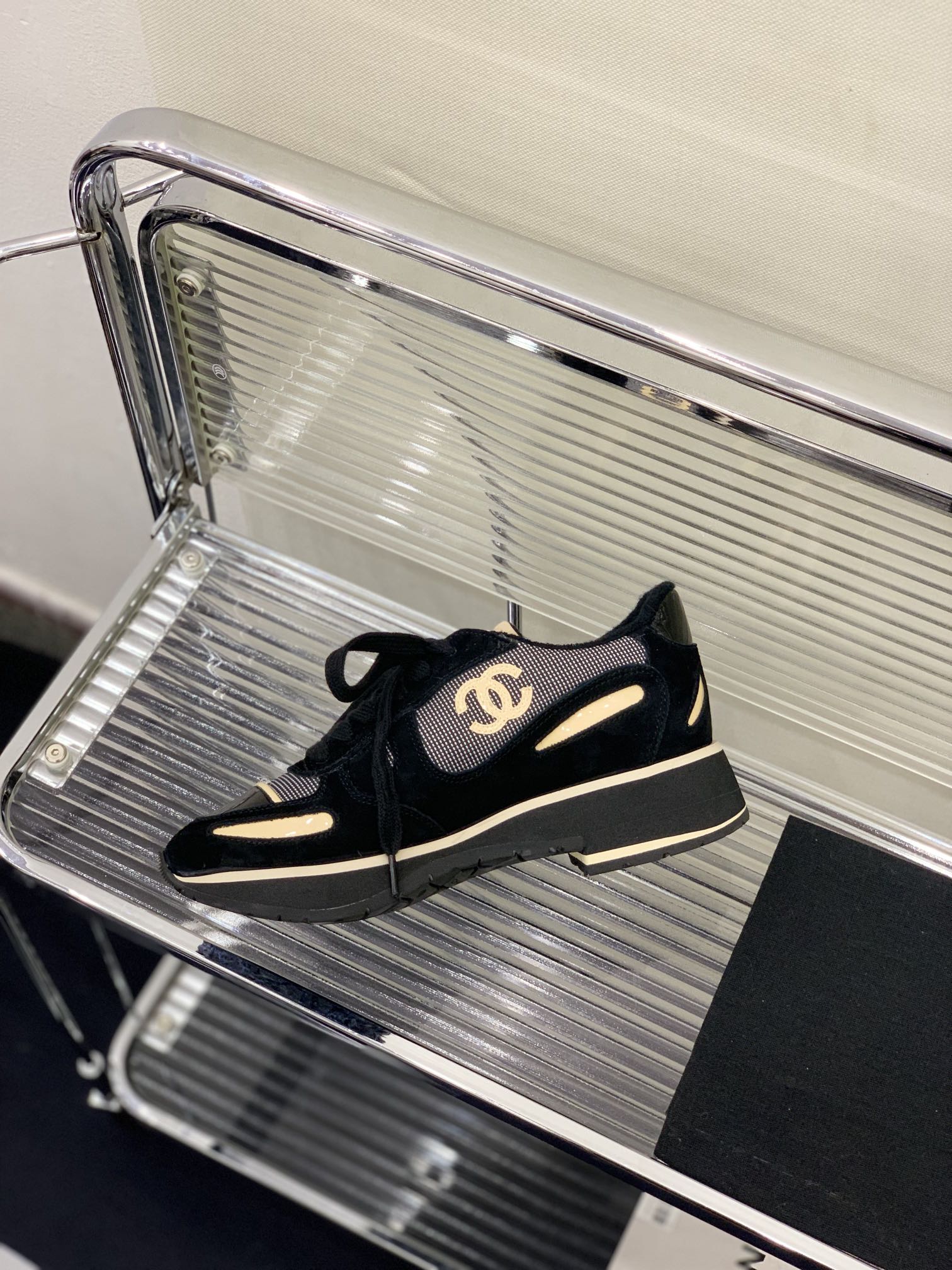 Chanel Women’s Vintage Sneakers Black For Women