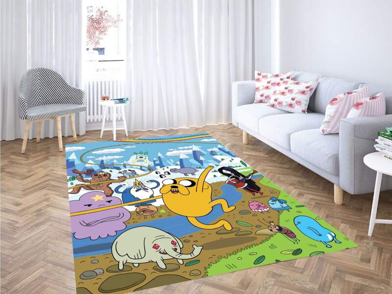 Chaos Adventure Time Jack Carpet Rectangle Rug