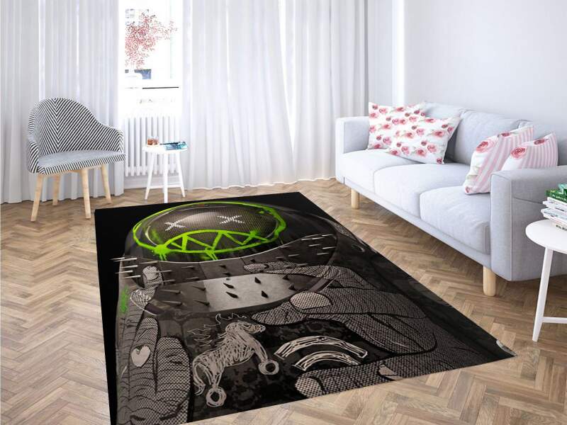 Chaos Watch Dog Carpet Rectangle Rug