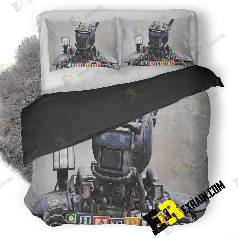 Chappie 2015 Movie 3D Customized Duvet Cover Bedding Set