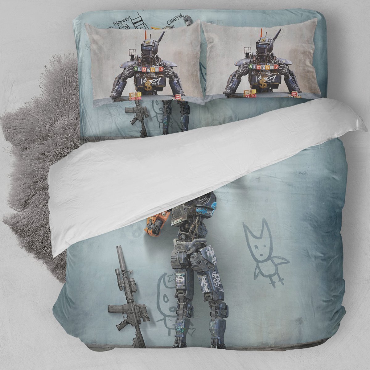 Chappie The Movie Duvet Cover Bedding Set