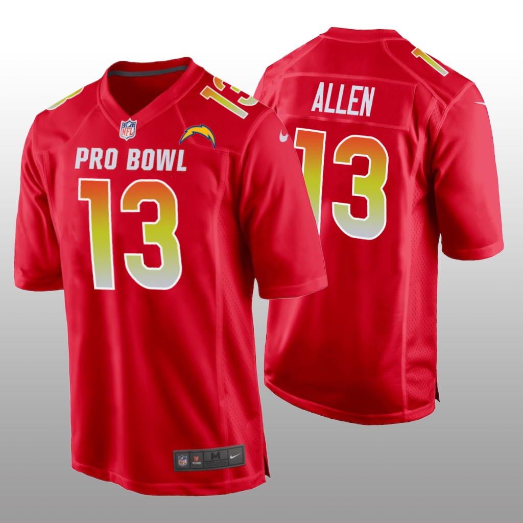 Chargers Keenan Allen AFC Game Red Jersey - 2019 Pro Bowl