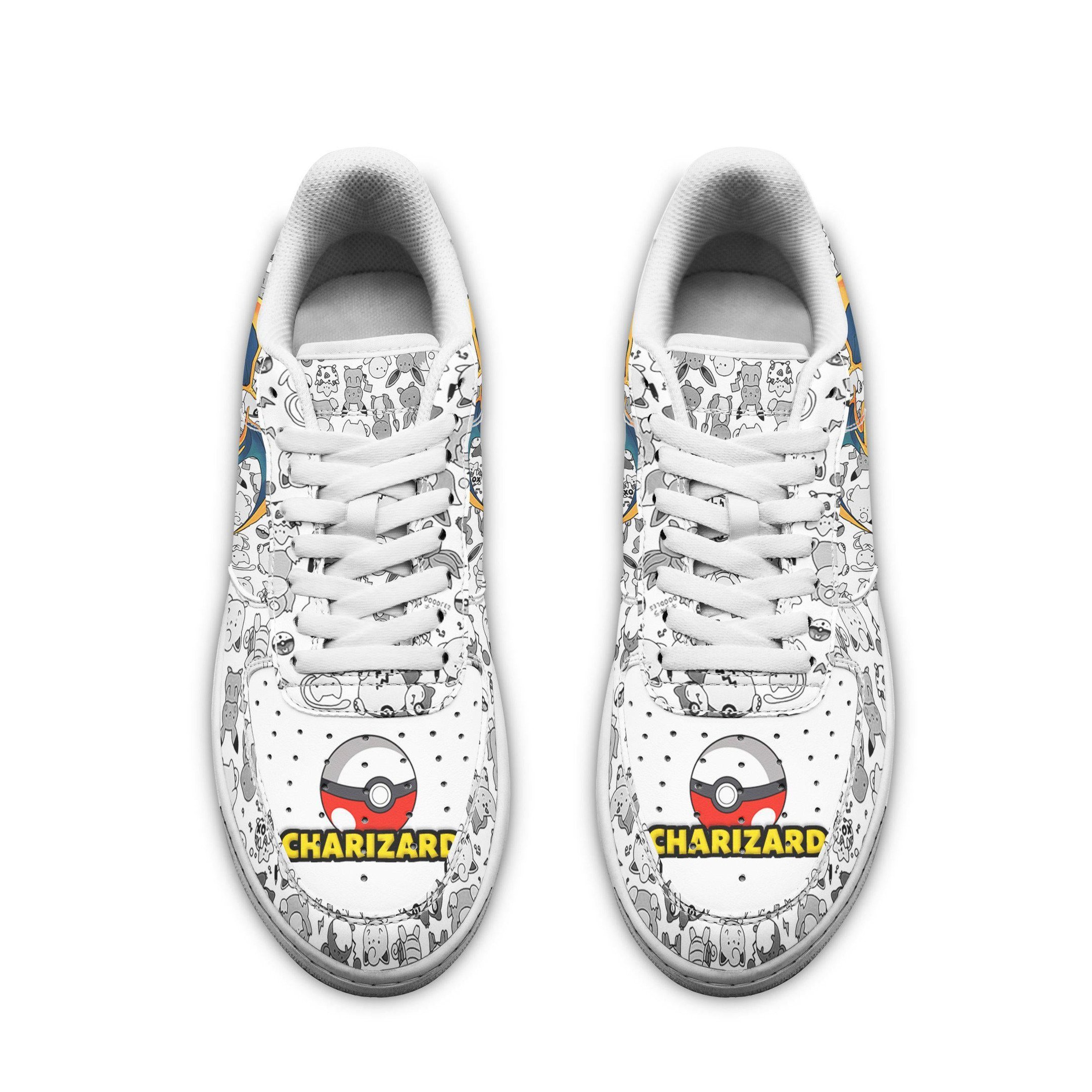 Charizard Air Sneakers Custom Anime Pokemon Shoes