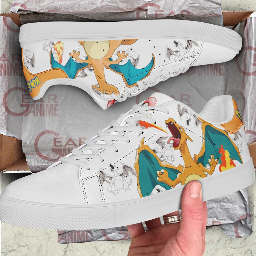 Charizard Skate Shoes Pokemon Custom Anime Shoes