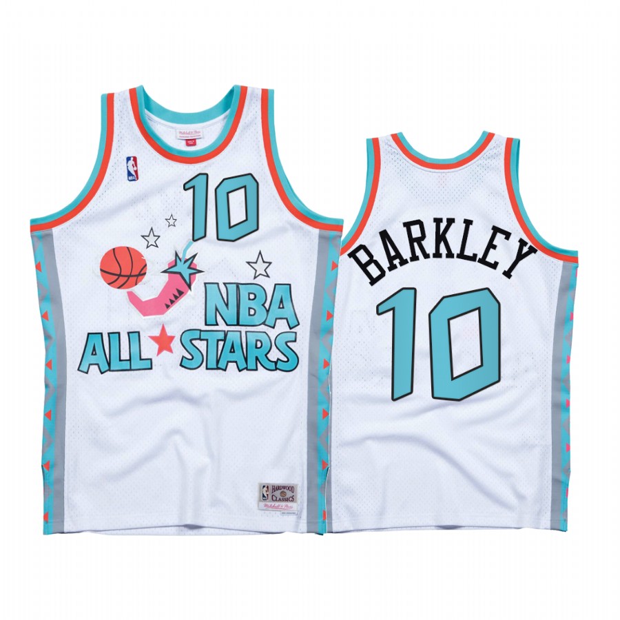 Charles Barkley #10 1996 All-Stars White Western Conference Jersey