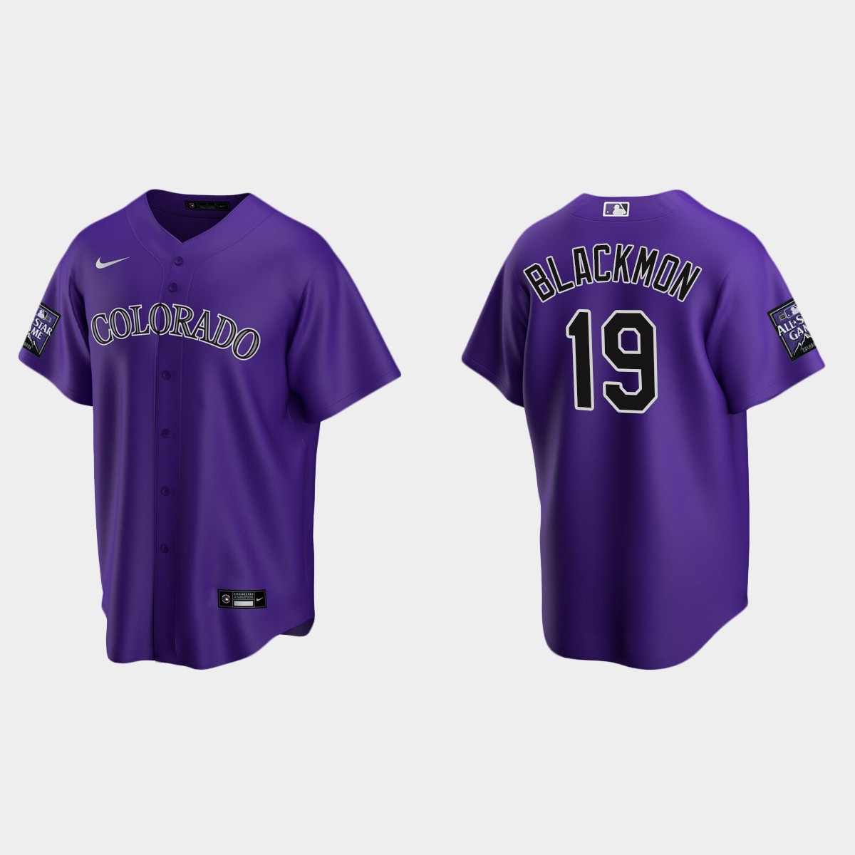 Charlie Blackmon Colorado Rockies 2021 All-Star Game Alternate Jersey - Purple