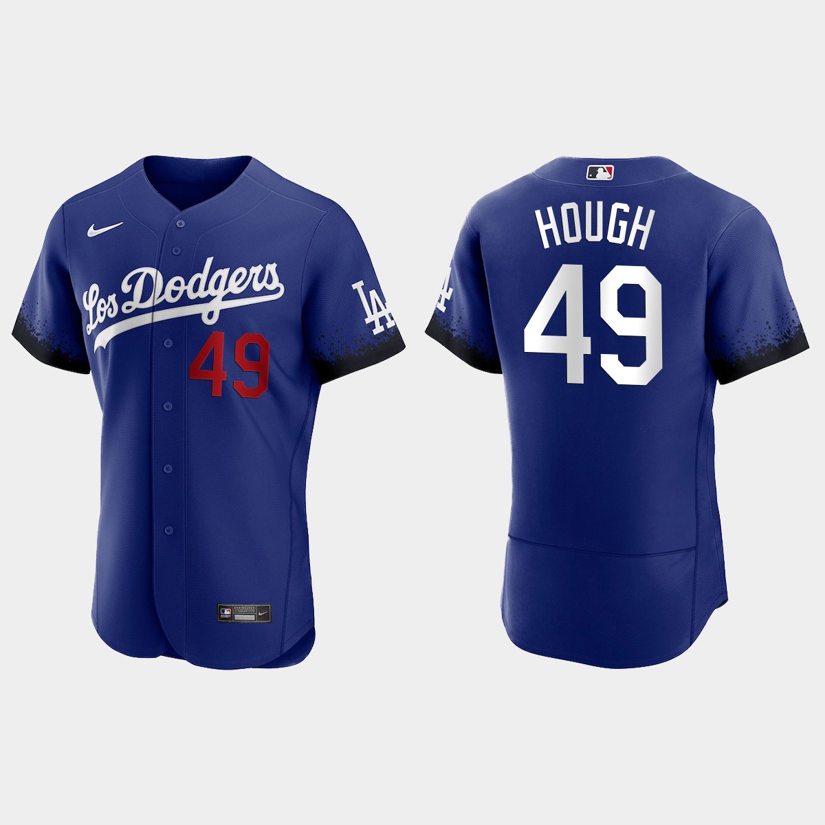 Charlie Hough Los Angeles Dodgers 2021 City Connect Jersey – Royal