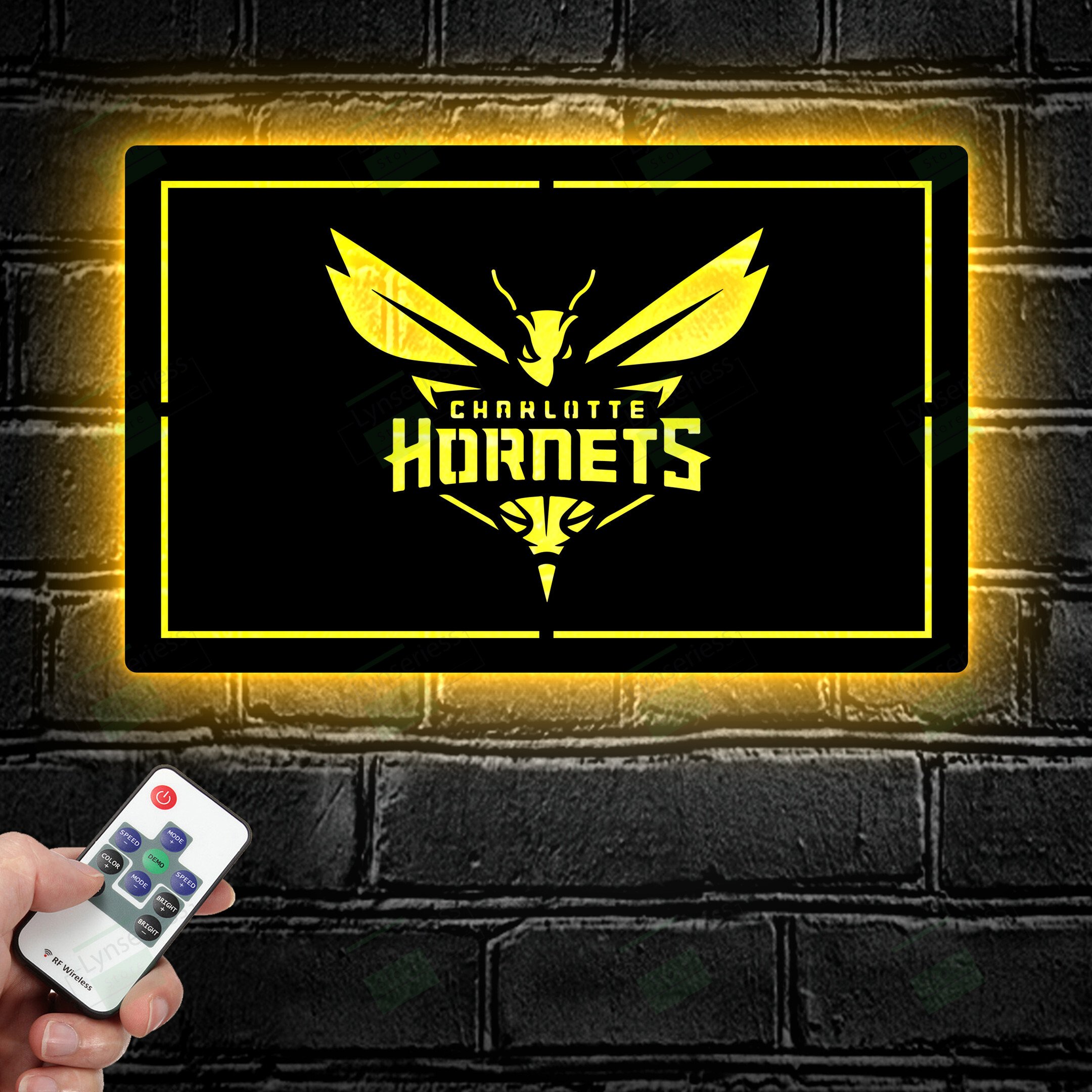 Charlotte Hornets LED Metal Sign – Led light sign