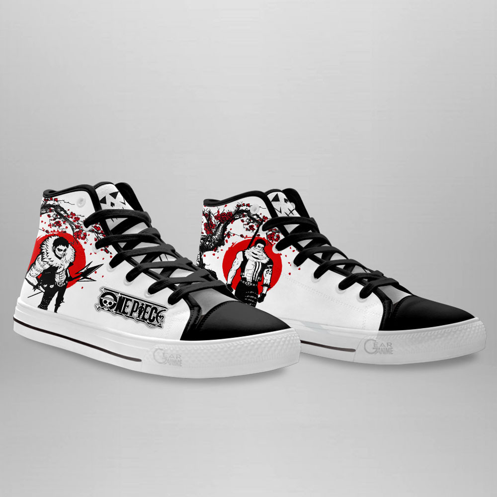 Charlotte Katakuri High Top Shoes Anime One Piece Sneakers Japan Style