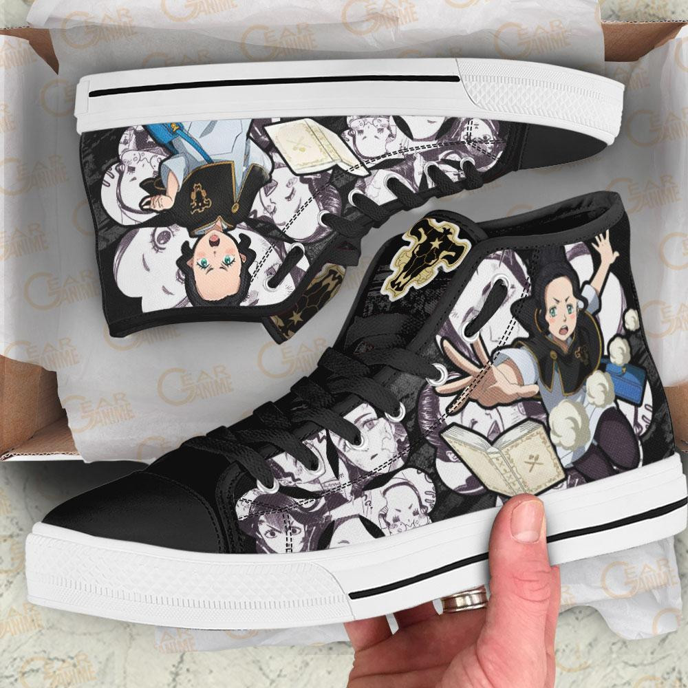 Charmy Pappitson High Top Shoes Custom Manga Anime Black Clover Sneakers