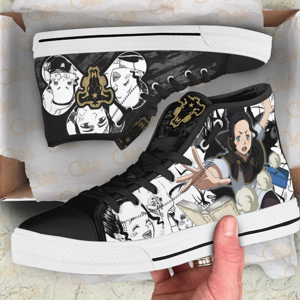Charmy Pappitson High Top Shoes Custom Manga Black Clover Anime Sneakers