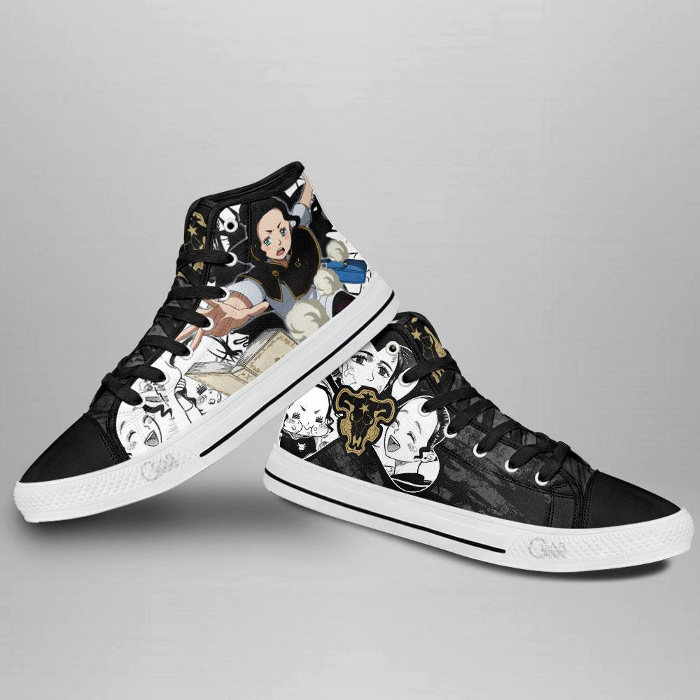 Charmy Pappitson High Top Shoes Custom Manga Black Clover Anime Sneakers