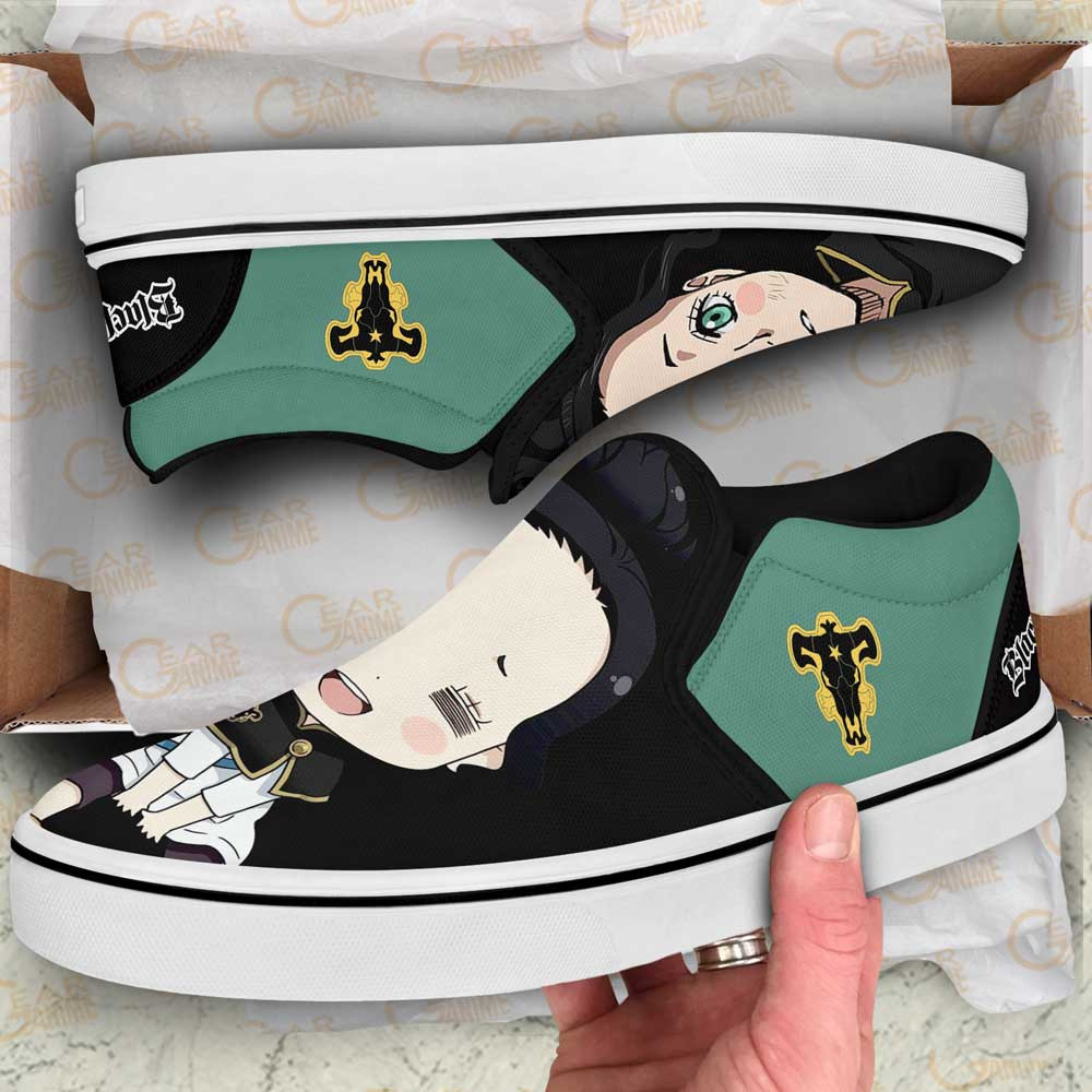 Charmy Pappitson Slip-On Shoes Canvas Custom Anime Black Clover Shoes