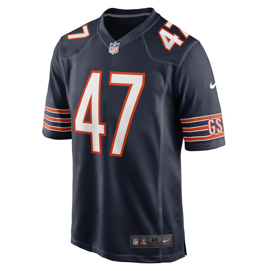Chase Allen Chicago Bears Stitched Jersey – Navy