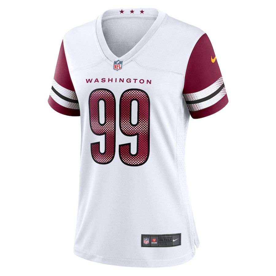 Chase Young 99 Washington Commanders Women’s Game Stitched Jersey – White