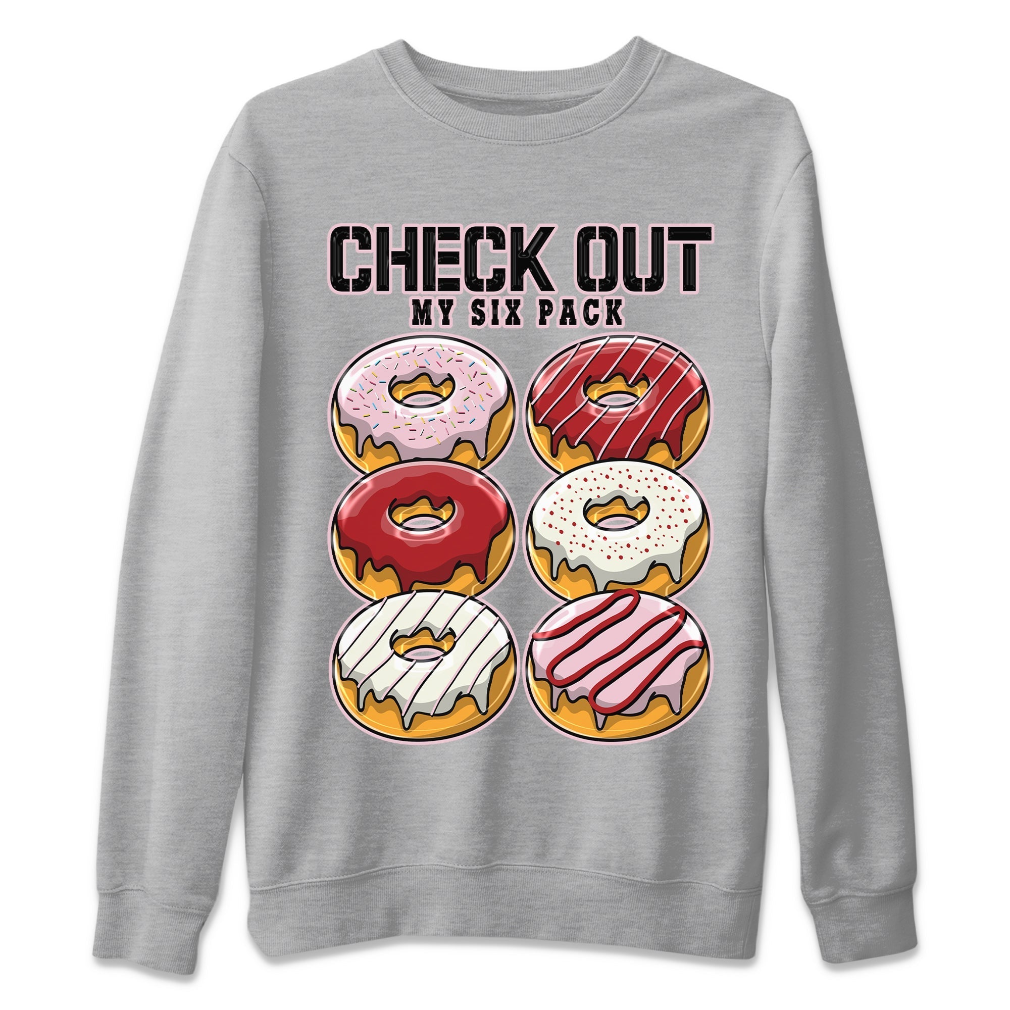 Check Out My Six Pack Unisex Sweater – Air Force 1 Valentines Day, Sneakers Matching Sweater