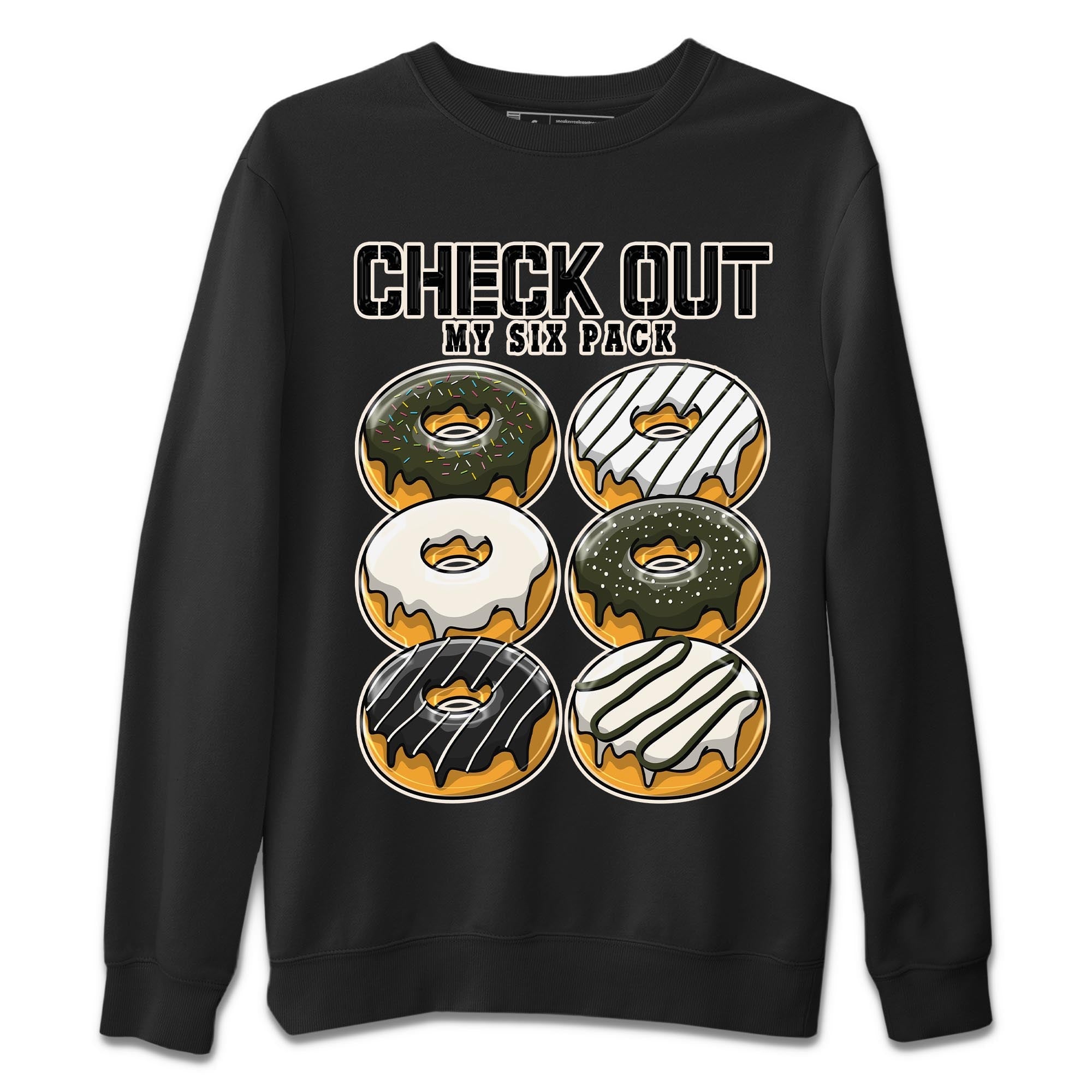 Check Out My Six Pack Unisex Sweater – Air Jordan 1 Travis Scott Olive, Sneakers Matching Sweater