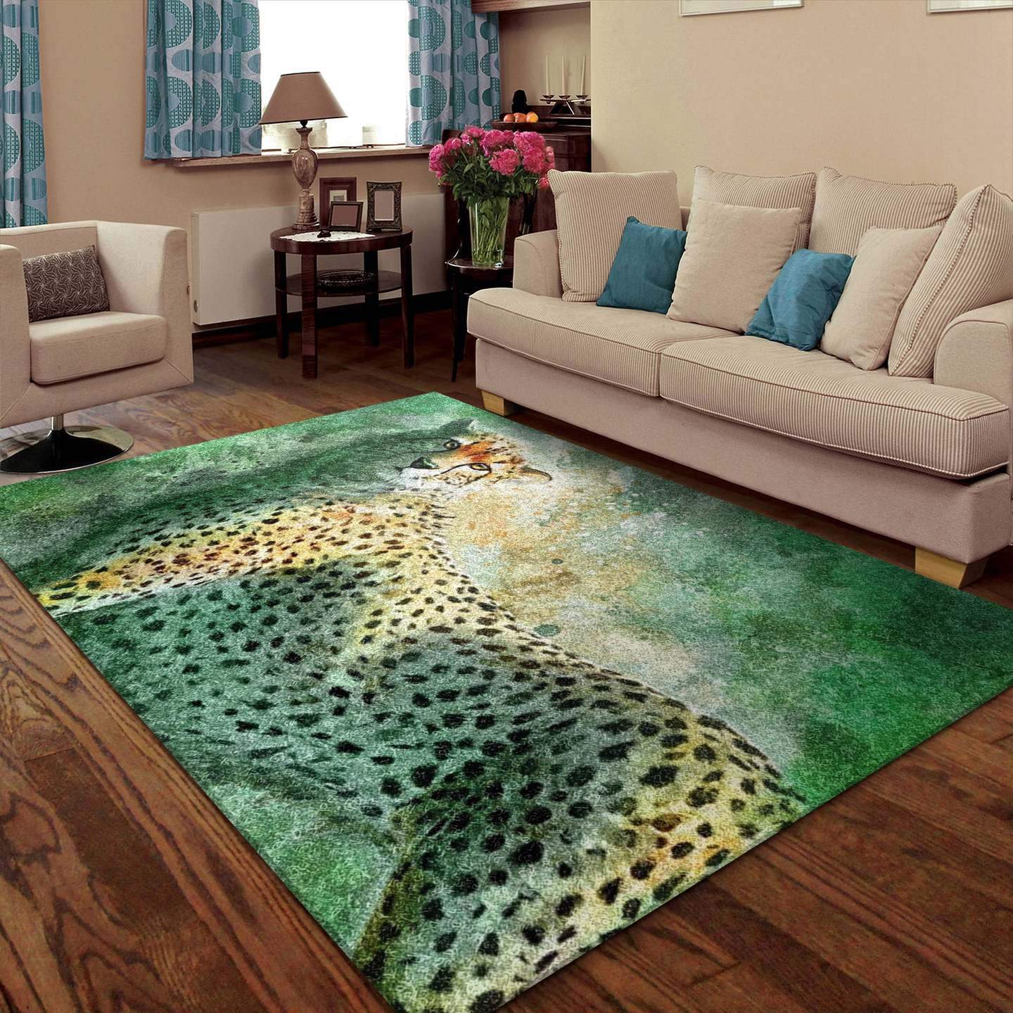 Cheetah Limited Edition Rectangle Rug