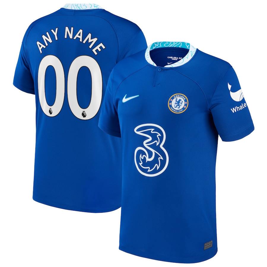 Chelsea 2022/23 Home Player Custom Soccer Jersey – Blue