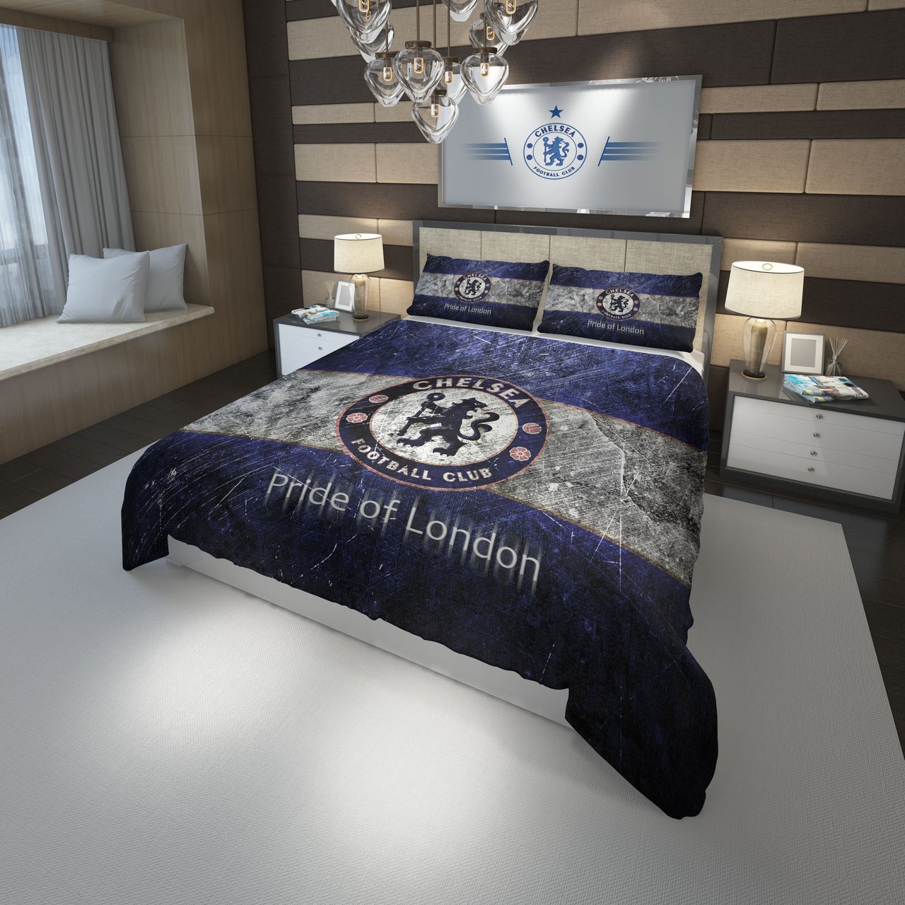 Chelsea Fc Football Club 3D Customized Duvet Cover Bedding Set