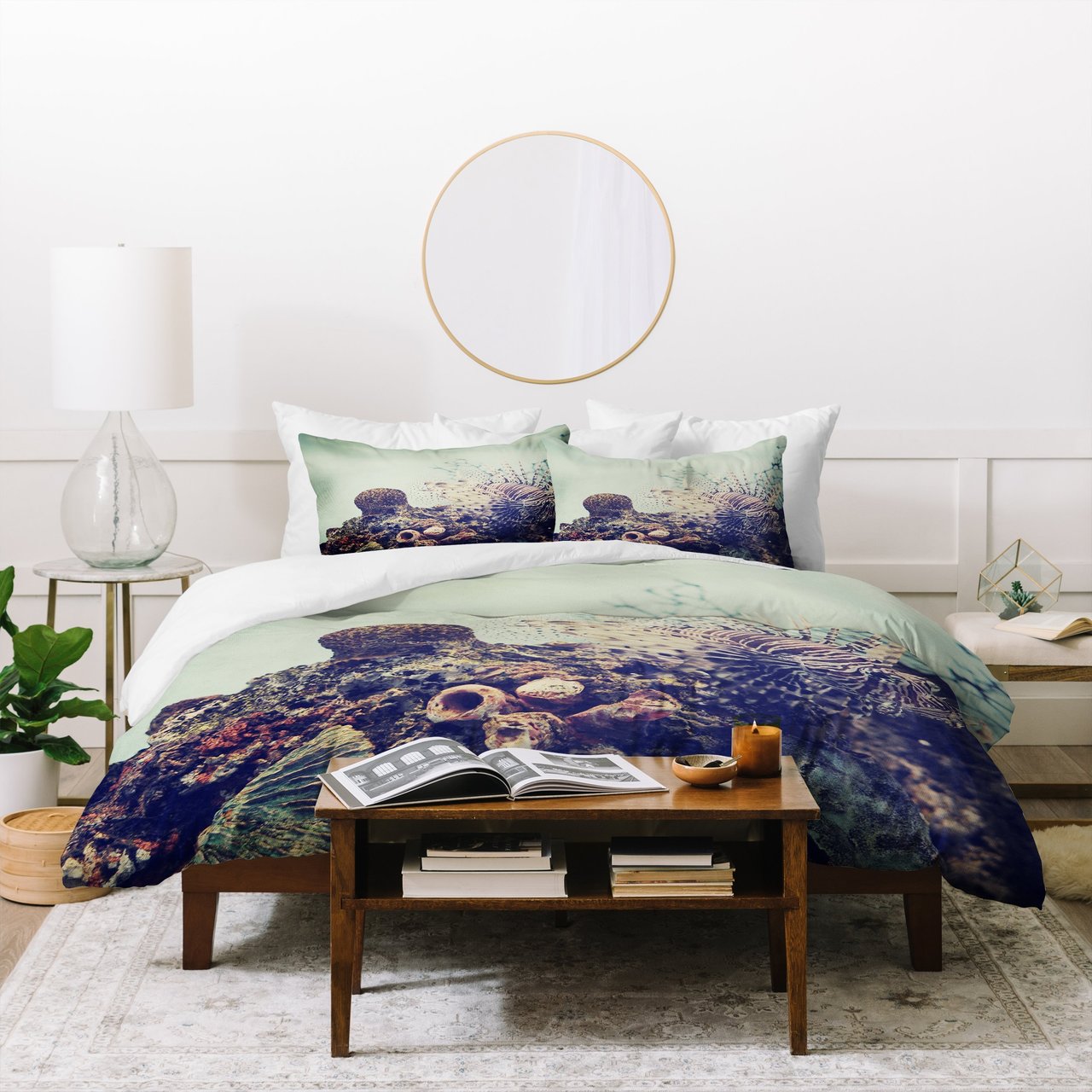 Chelsea Victoria Aqua Life Duvet Cover Bedding Set