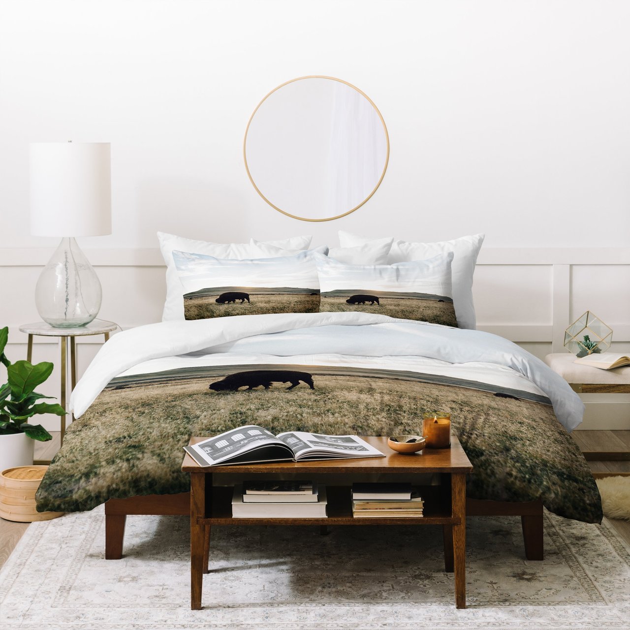 Chelsea Victoria Buffalo Sun Duvet Cover Bedding Set