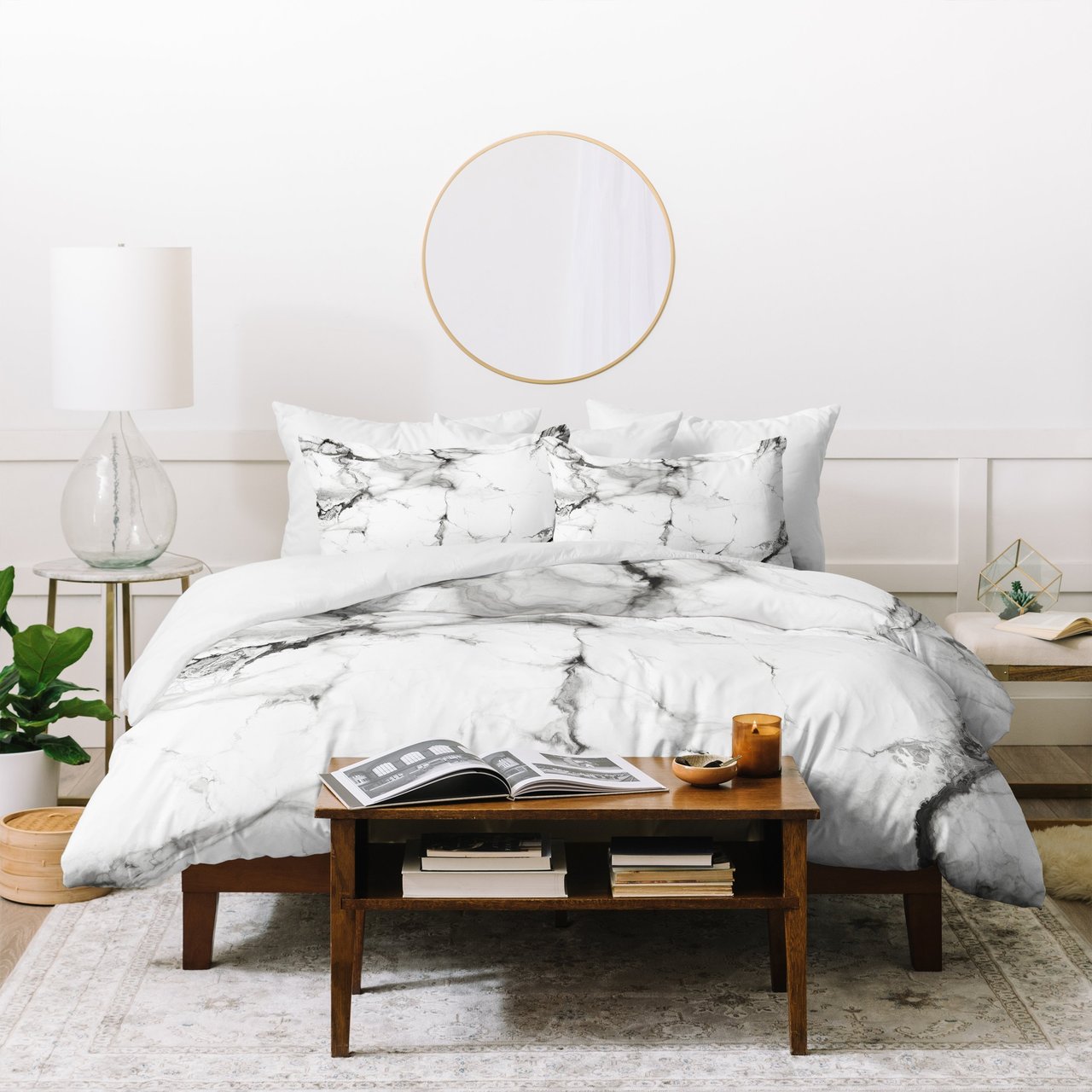 Chelsea Victoria Marble Duvet Cover Bedding Set