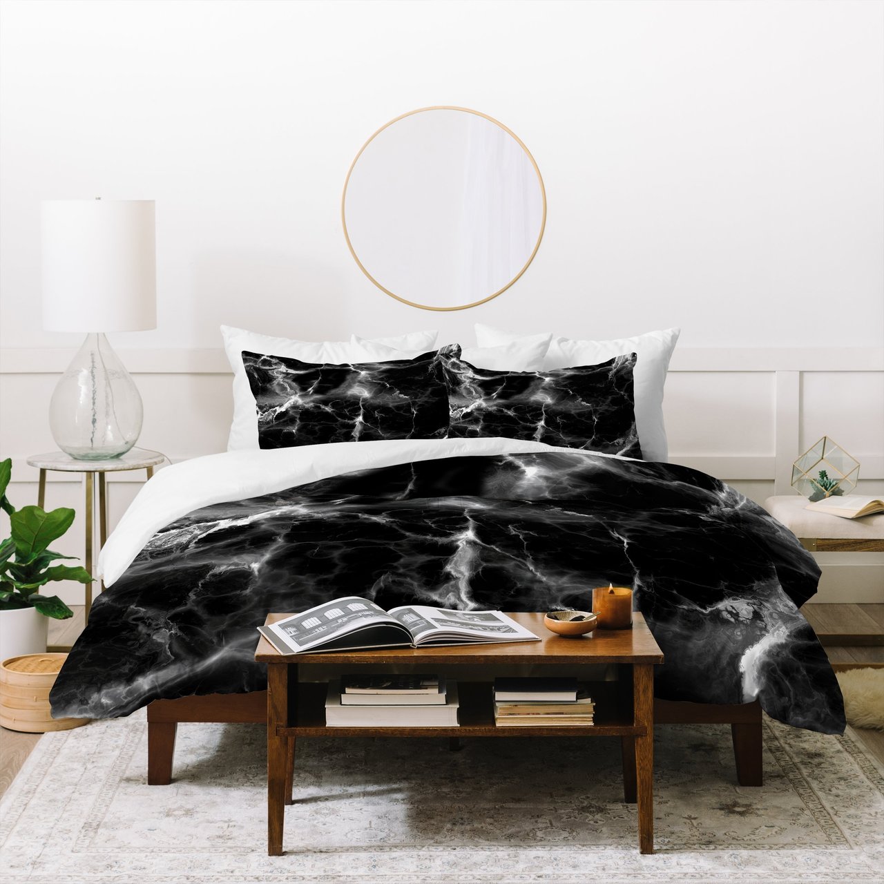 Chelsea Victoria Marble No Duvet Cover Bedding Set