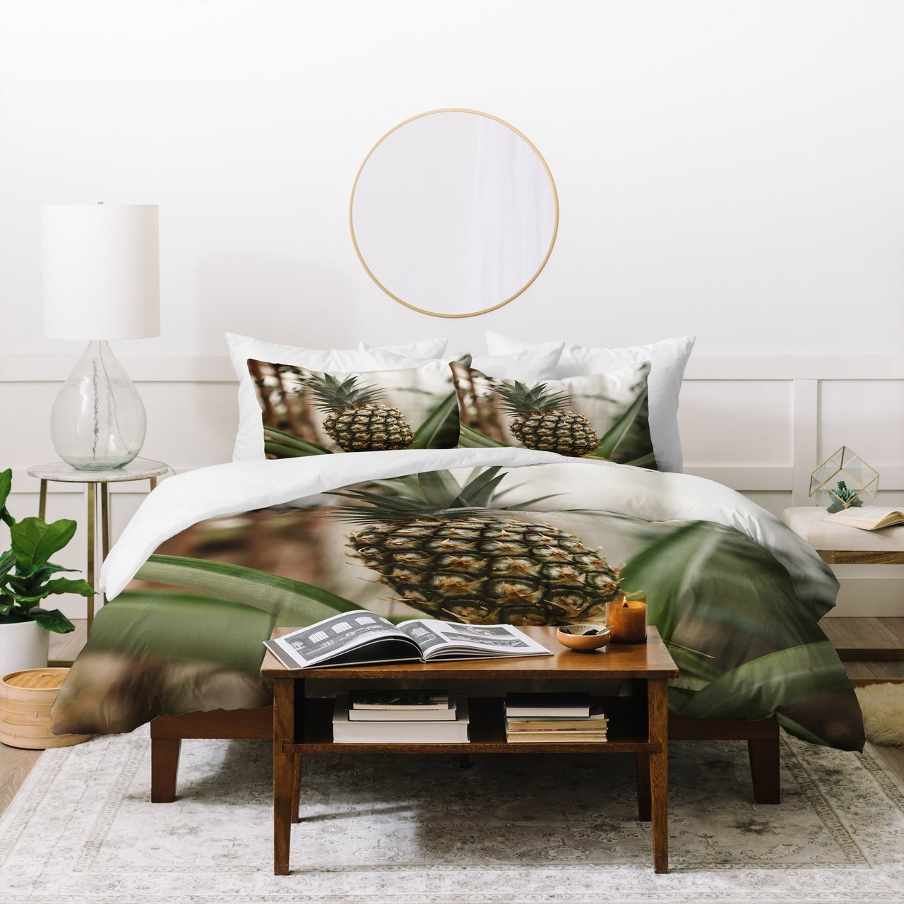 Chelsea Victoria Pick A Pineapple Duvet Cover Bedding Set