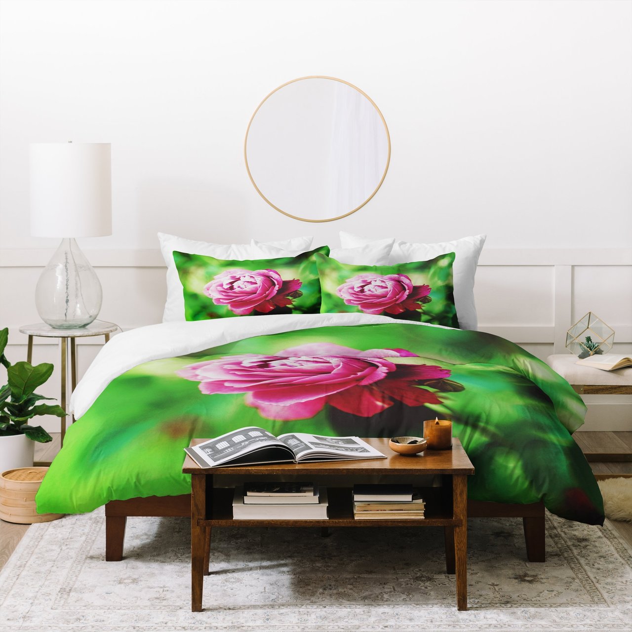 Chelsea Victoria Rose Garden Duvet Cover Bedding Set