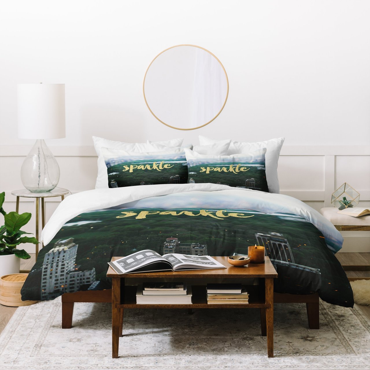 Chelsea Victoria Sparkle Manhattan Duvet Cover Bedding Set