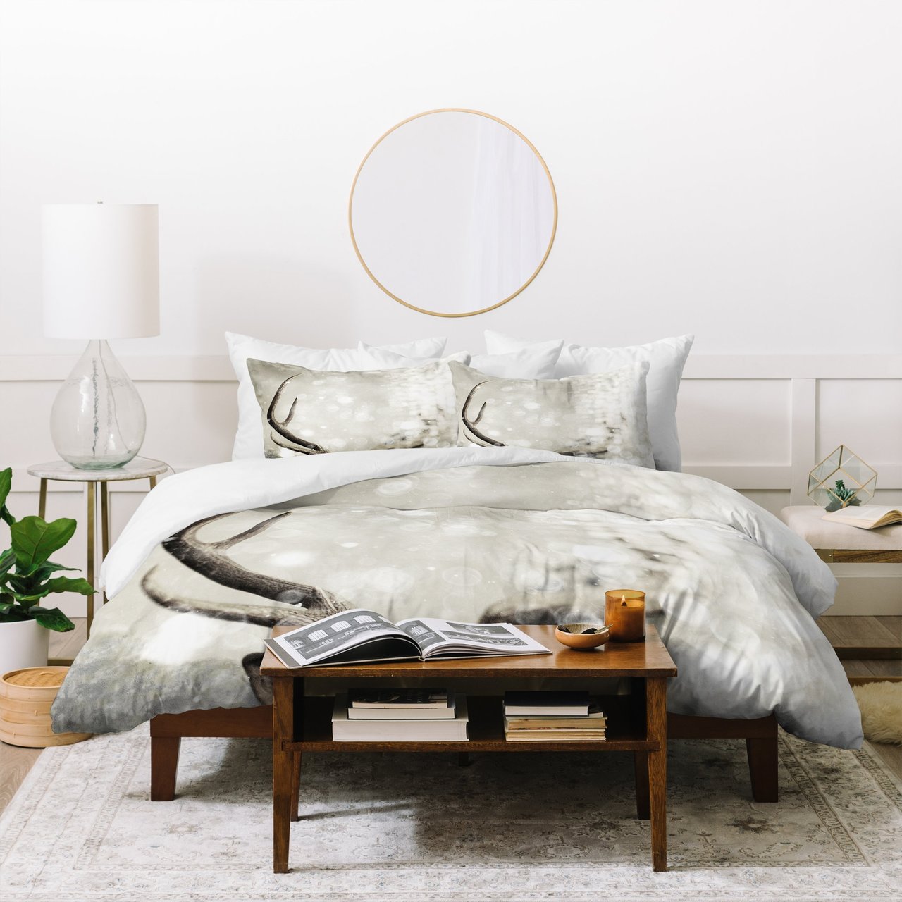 Chelsea Victoria The Diamond Deer Duvet Cover Bedding Set