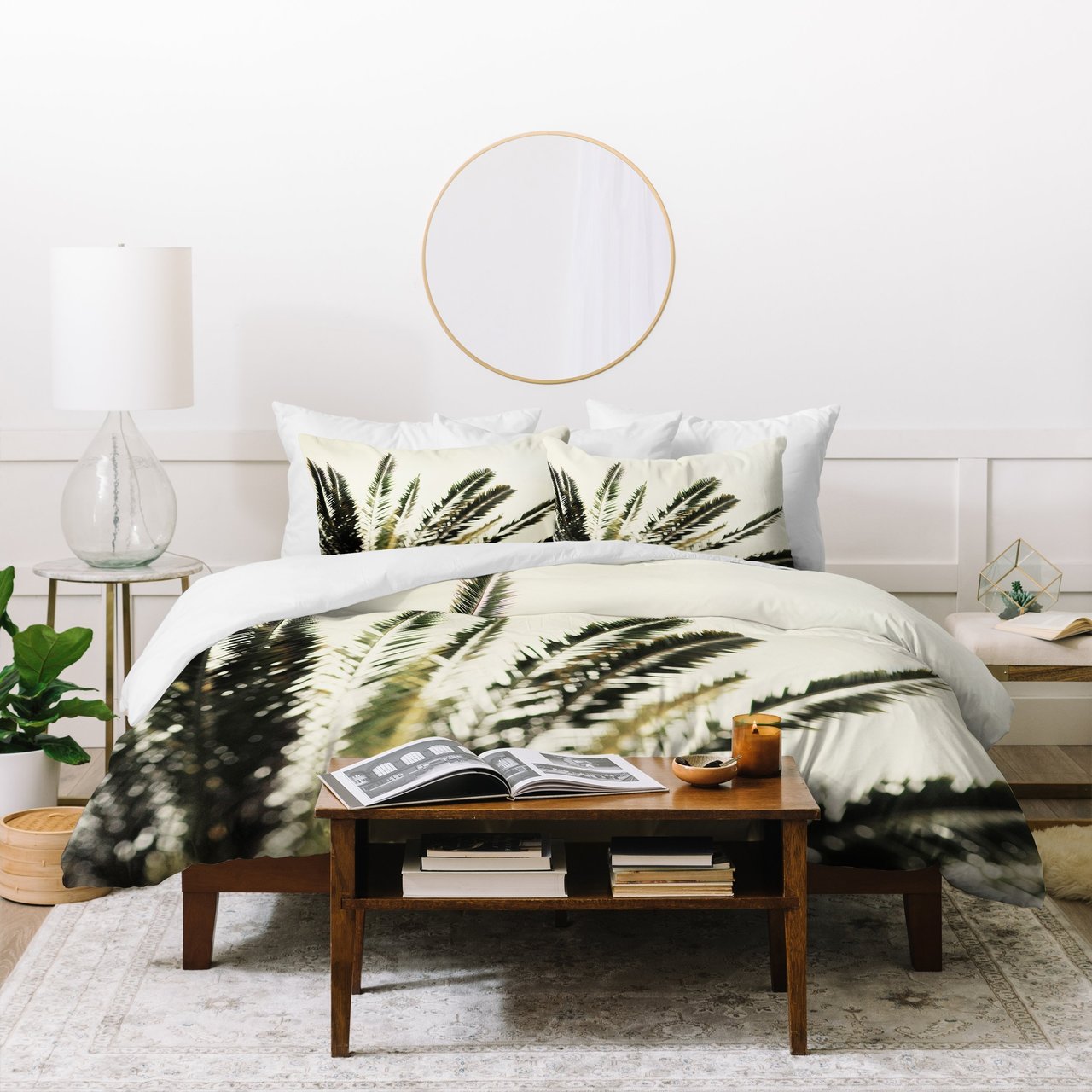 Chelsea Victoria The Palms No Duvet Cover Bedding Set