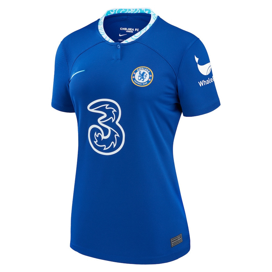 Chelsea Women 2022/23 Home Custom Soccer Jersey – Blue