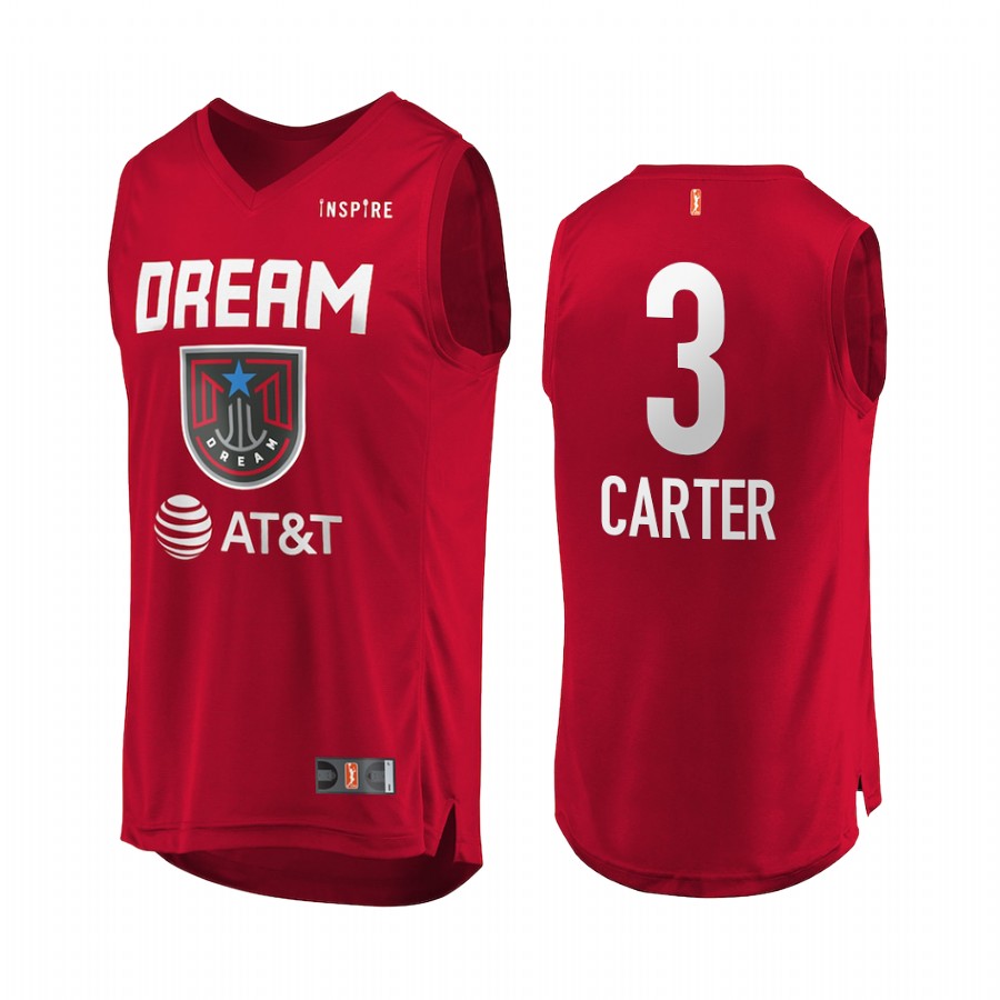 Chennedy Carter WNBA 2020 Draft Red Jersey