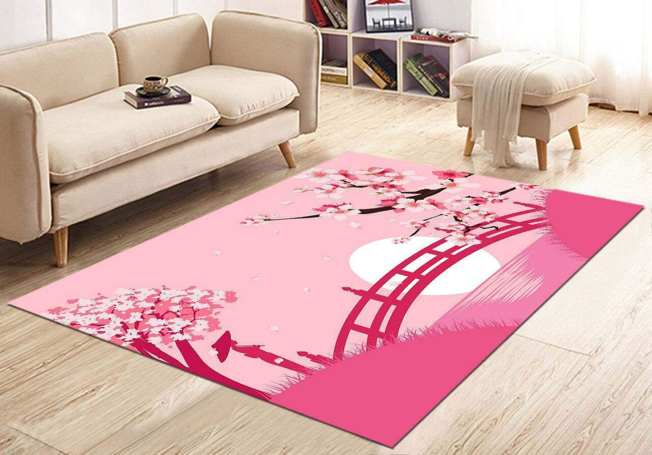 Cherry Blossom Limited Edition Rectangle Rug