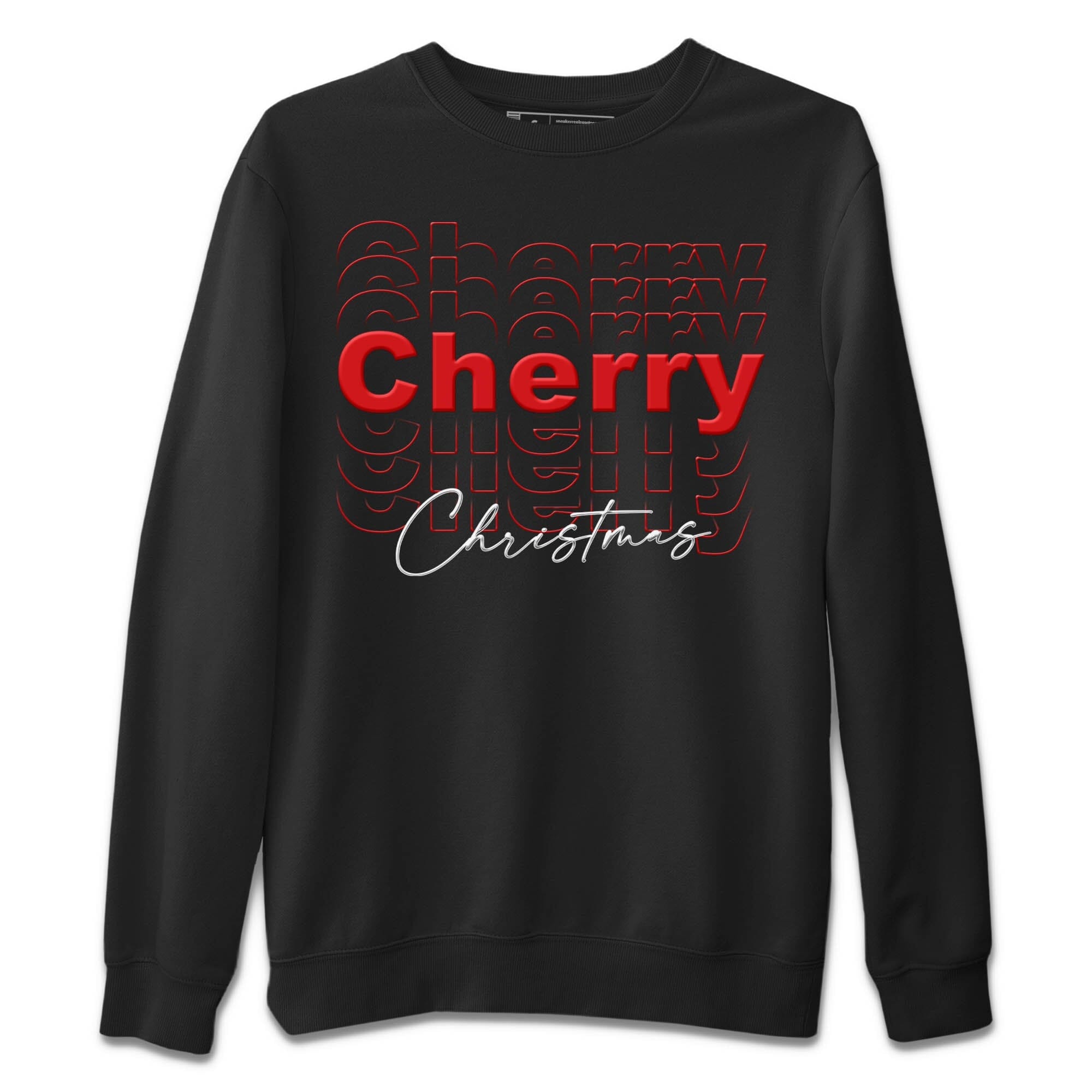 Cherry Christmas Unisex Sweater – Air Jordan 11 Cherry, Sneakers Matching Sweater