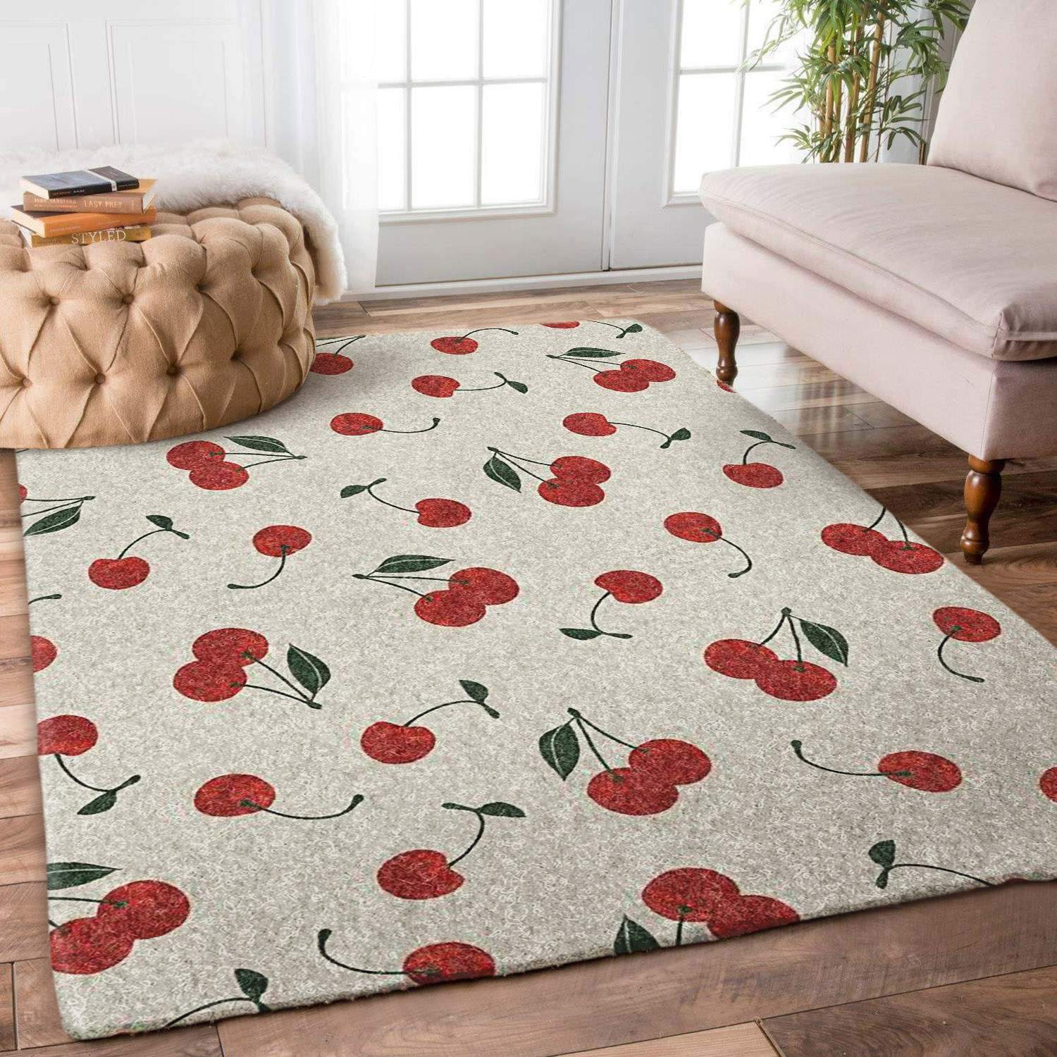 Cherry Red Limited Edition Rectangle Rug