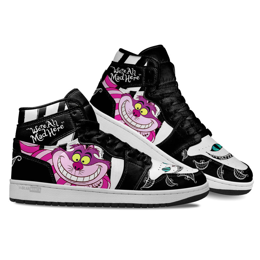 Cheshire Cat J1 Sneakers For Alice In Wonderland Fans, Air Jordan Hightop