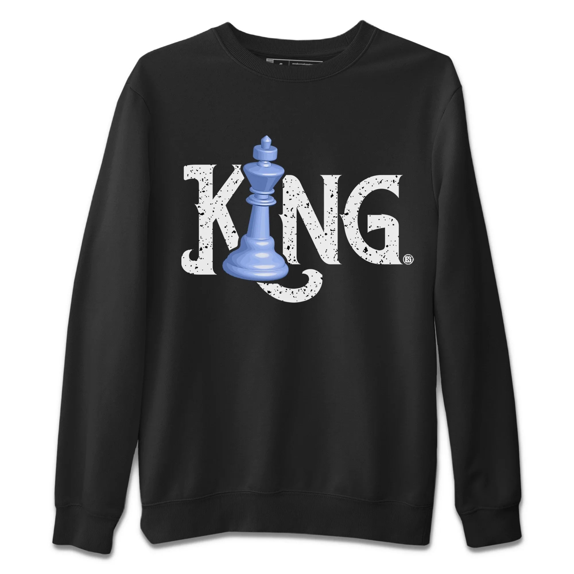 Chess King Unisex Sweater – Air Jordan 5 UNC, Sneakers Matching Sweater