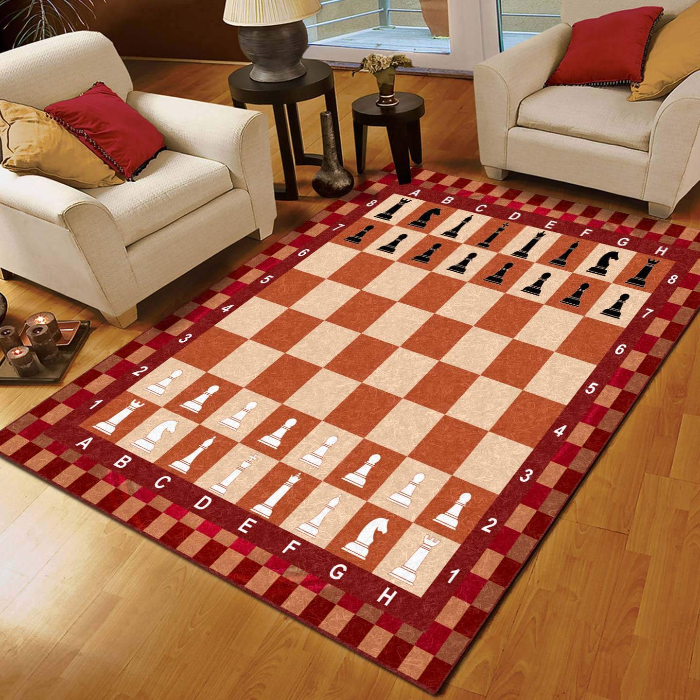 Chess Limited Edition Rectangle Rug